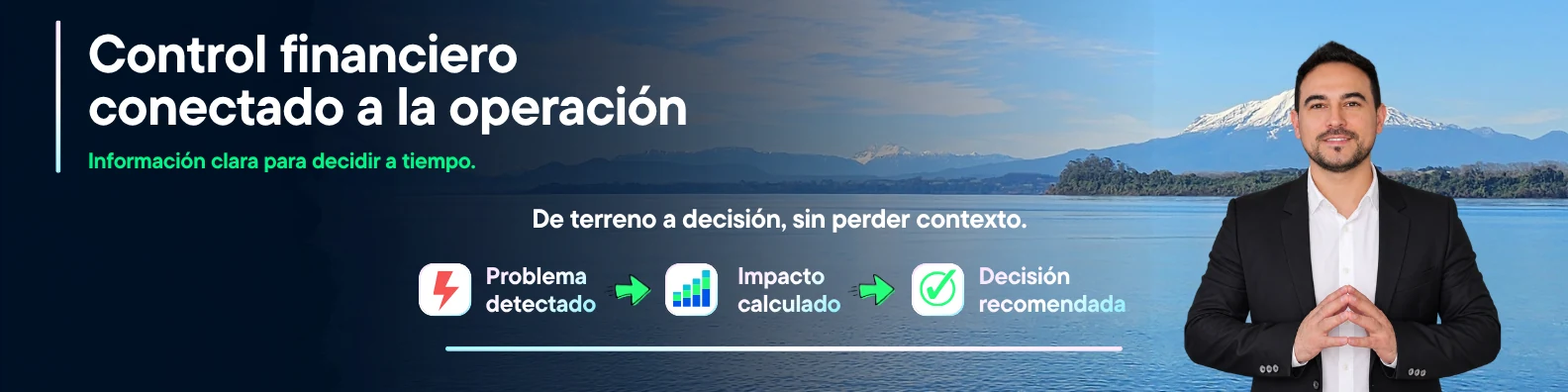 Control financiero conectado a la operación